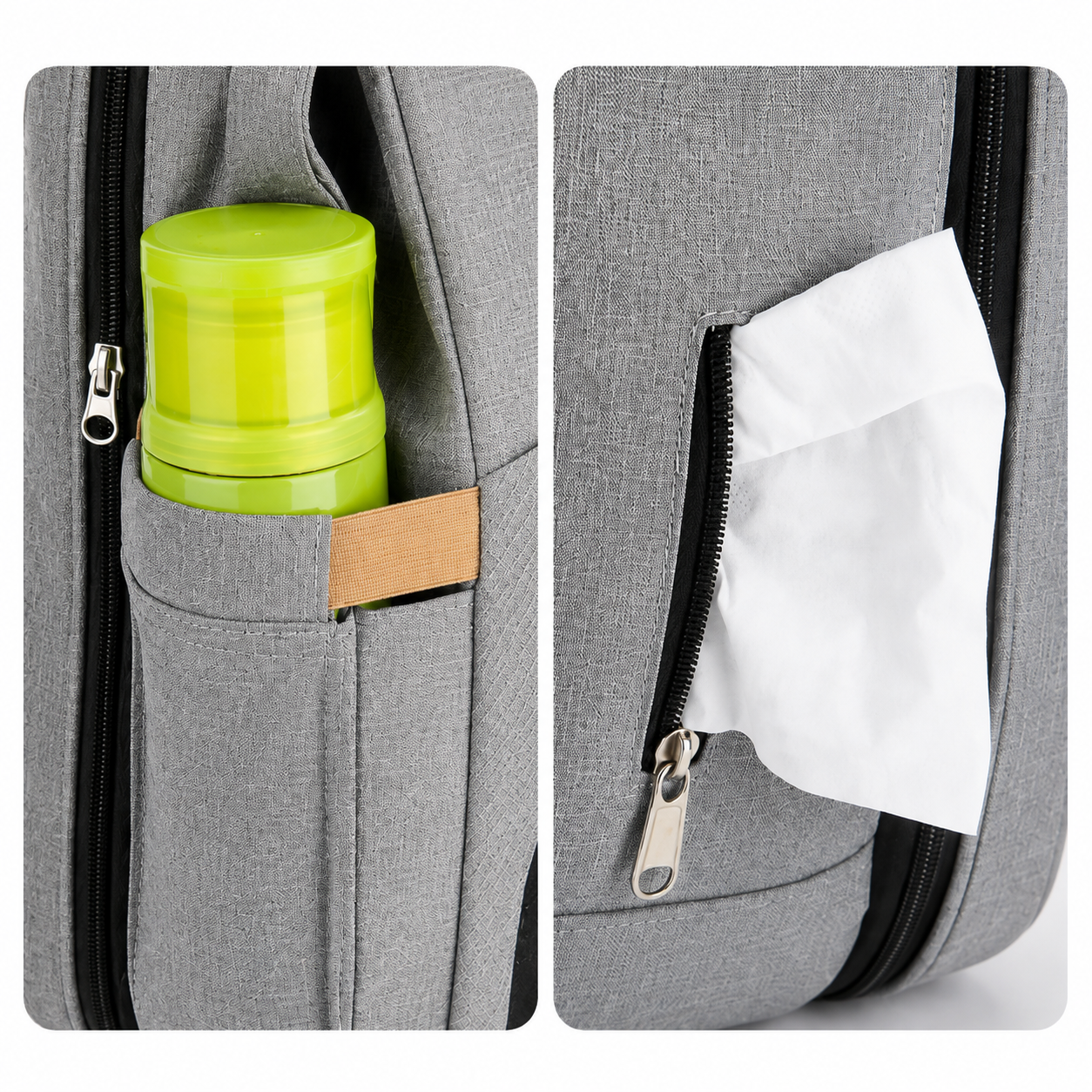 Premium Wickelrucksack mit integriertem Babybett
